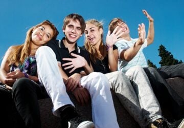 Teens, friends