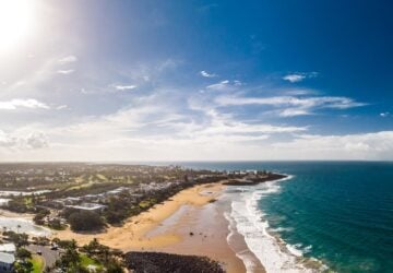 bundaberg region aerial image