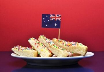 fairy bread for Australia Day