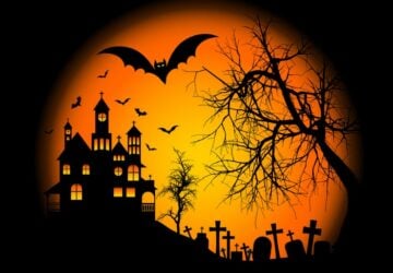Halloween scene