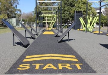 ninja warrior playground