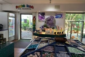 Gem shop at Opals Down Under.