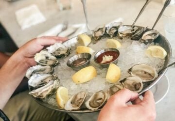 seafood buffet, all you can eat, oysters