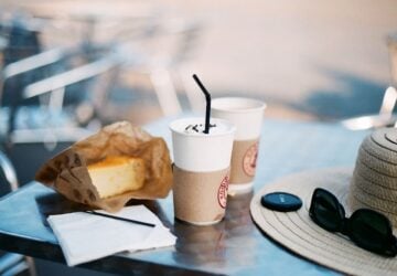 local takeaway coffee and cake